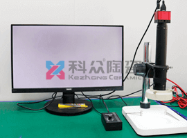 陶瓷閥零件顯微鏡檢測(cè)